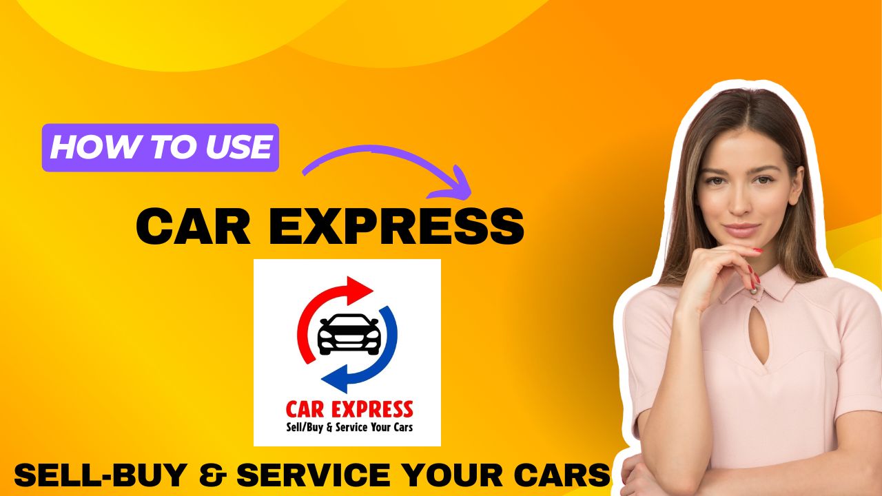 Load video: Ab Ghar Bethe Car Buy Kren-Car Express App se